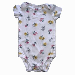 Gerber’s Floral Onesie 12M Girl’s
